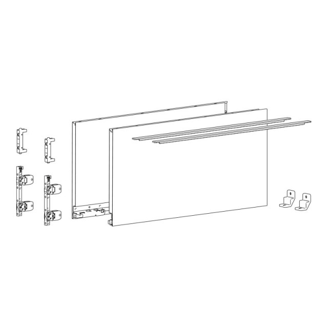 Kit tiroir AvanTech YOU hauteur 251 mm